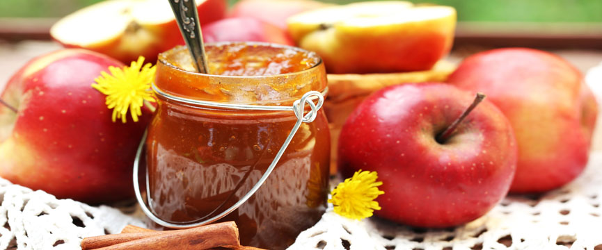 Mermelada de manzana sin azúcar
