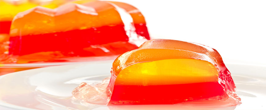 Gelatina de frutas para hostelería y pastelería