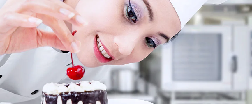 Premium desserts need quality glace cherries in hotels and restaurants.