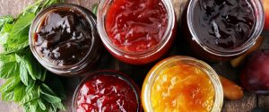 Types of jams and fruit fillings