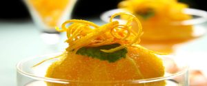 Applications of oranges in syrup