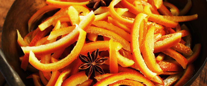 Candied orange peel