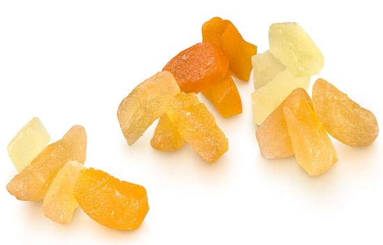 Candied Fruit Portions