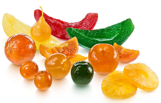 Selection of Noble Candied Fruits