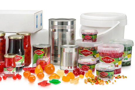 Candied fruits produced by Lazaya Company