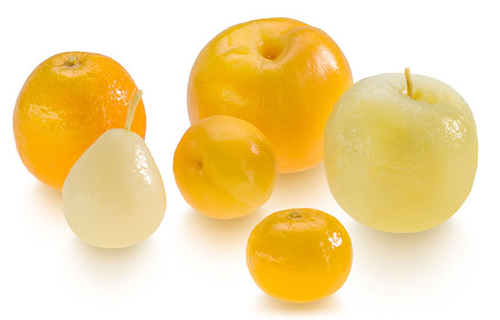 Frutas enteras en SO2 Frutas enteras en SO2