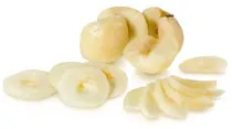 Manzanas en almíbar